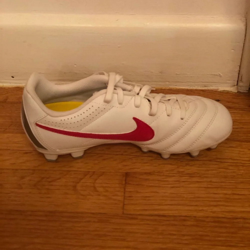 Brand new white nike cleats!